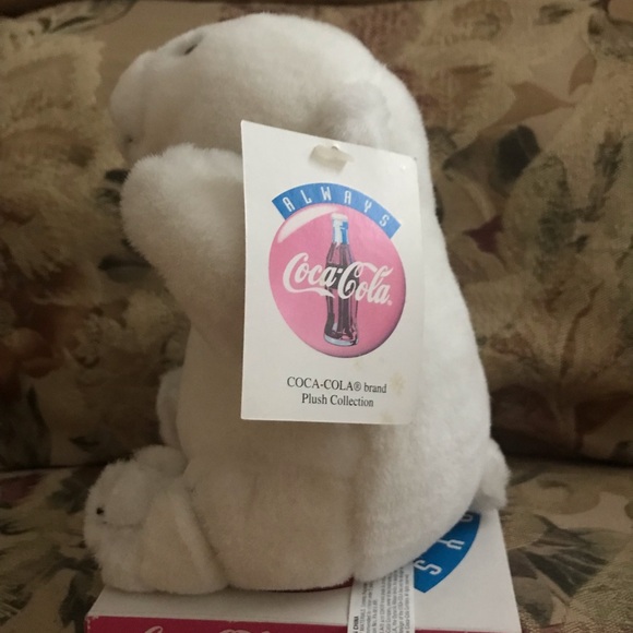 Vintage Coca Cola Plush Bear - Picture 3 of 7